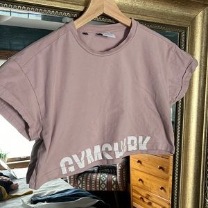Gymshark cropped workout t-shirt